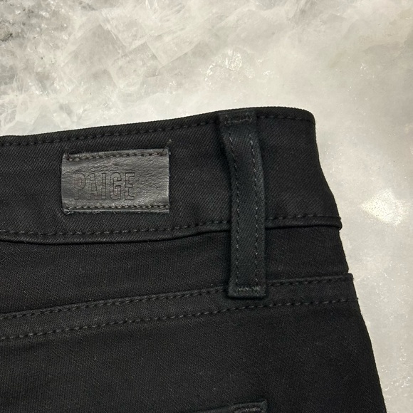 PAIGE, “Verdugo Ankle”, Black Jeans, Distressed, Size 31 - Picture 6 of 12